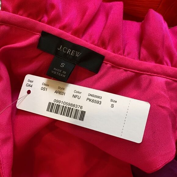 🔥J Crew swingy bow neck dress Jcrew New Sz Small New - Picture 10 of 13